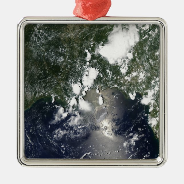 Oil spreads northeast metal tree decoration (Front)