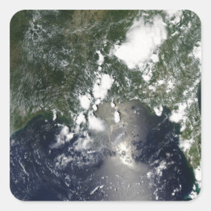 Oil spreads northeast square sticker