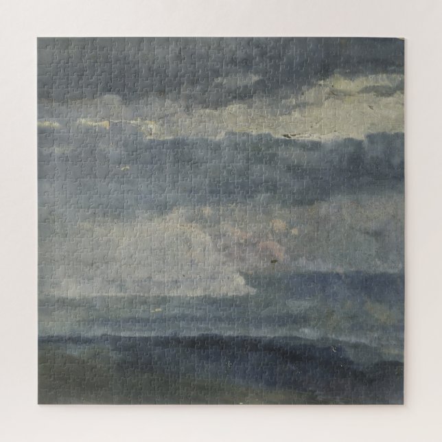 Oil Study of Clouds – Classic Atmospheric Sky Jigsaw Puzzle (Vertical)