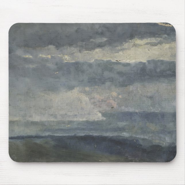 Oil Study of Clouds – Classic Atmospheric Sky Mouse Mat (Front)