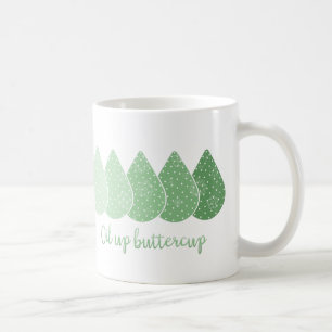 Oil Up Buttercup Mug (Green)