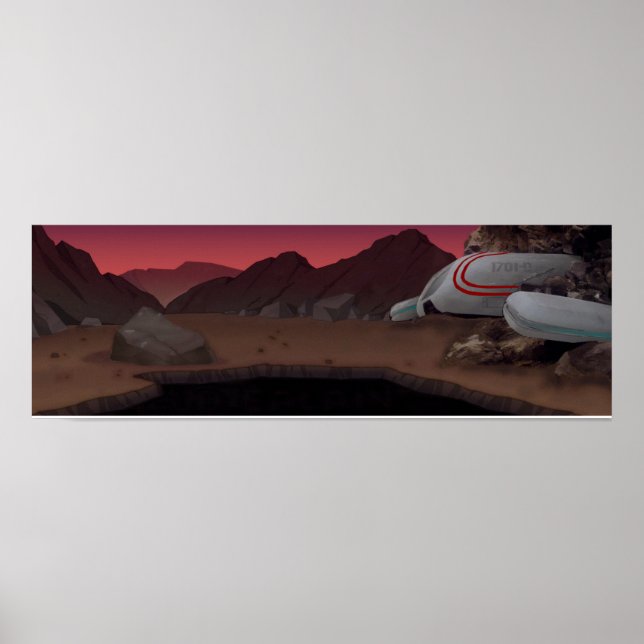 Oil Villain Planet Poster (Front)