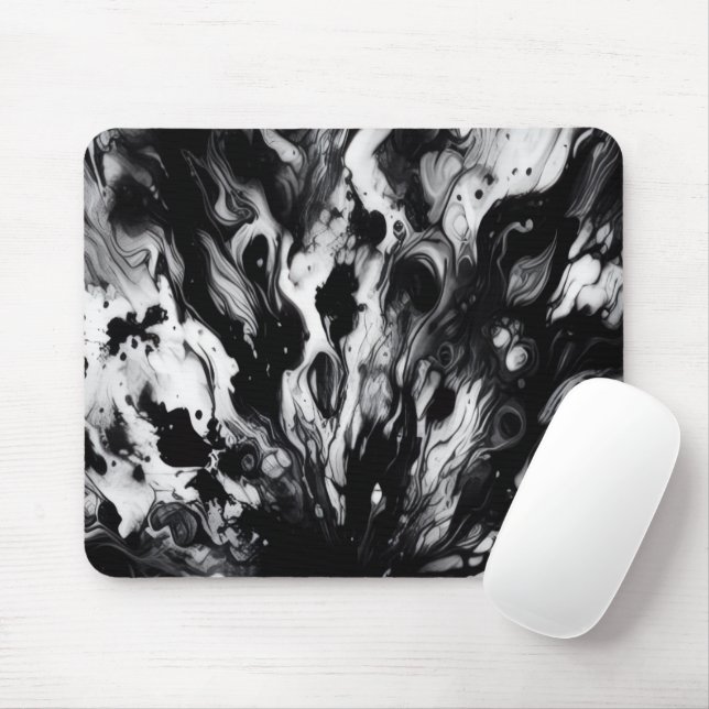 Oil Wash Mouse Mat (With Mouse)