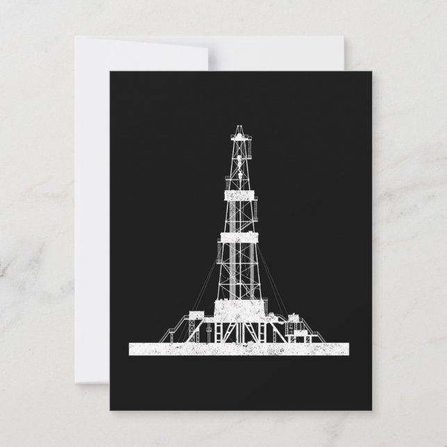 Oilfield Driller Drilling Rig (Front)