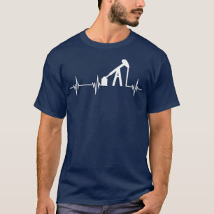 OILFIELD HEARTBEAT TSHIRT FOR MEN WOMEN