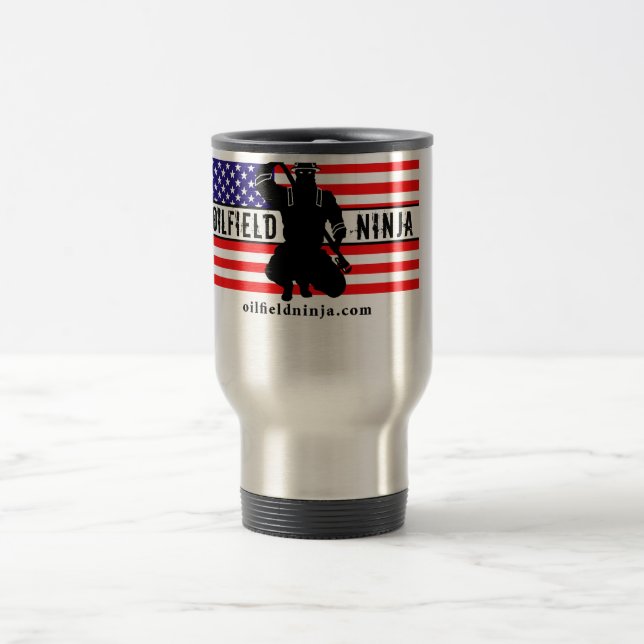 OIlfield Ninja Travel Mug (Center)
