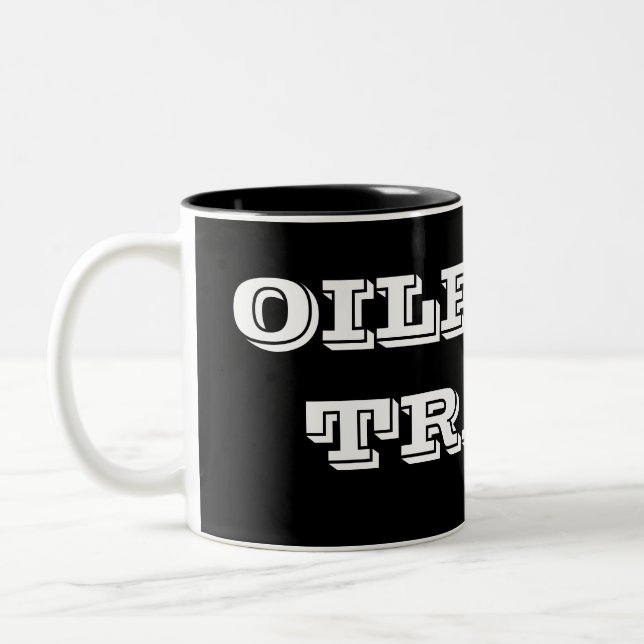 OILFIELD TRASH MUG (Left)