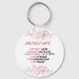Oilfield Wife Key Ring