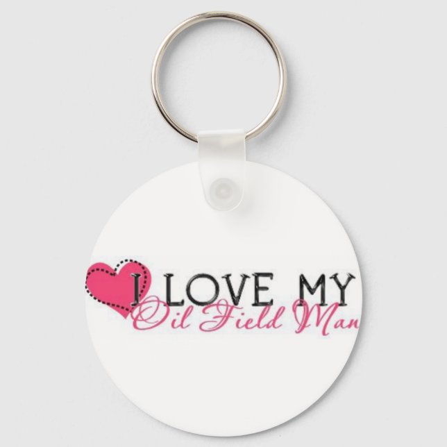 Oilfield Wife Key Ring (Front)