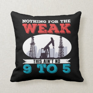 Oilfield Worker Rig Drilling Roughneck Nothing For Cushion