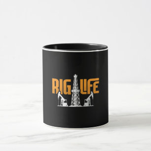 Oilfield Worker Rig Life Oil Rig Workers Roughneck Mug