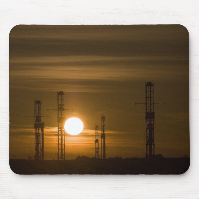 Oilrigs1 Mouse Mat (Front)