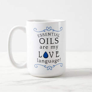 Oils Are My Love Language Mug Navy/Blue