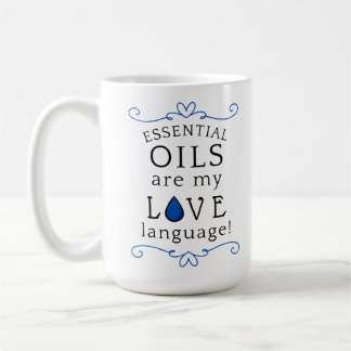 Oils Are My Love Language Mug Navy/Blue
