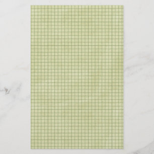 Oilve Green Grid Paper