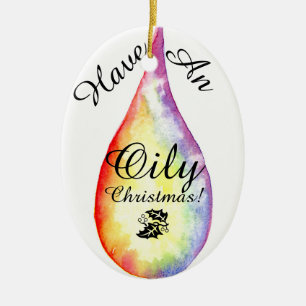 Oily Christmas! Ornament