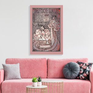 Oily Rapture Canvas Print