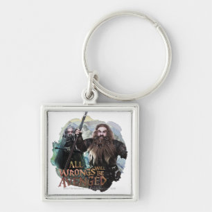 Oin and Gloin Key Ring