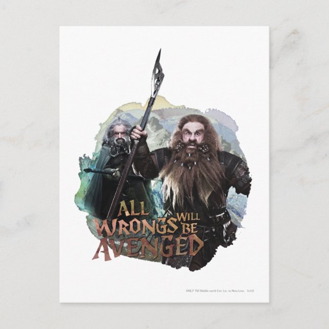 Oin and Gloin Postcard (Front)