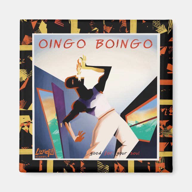 Oingo Boingo good for your soul magnet (Front)