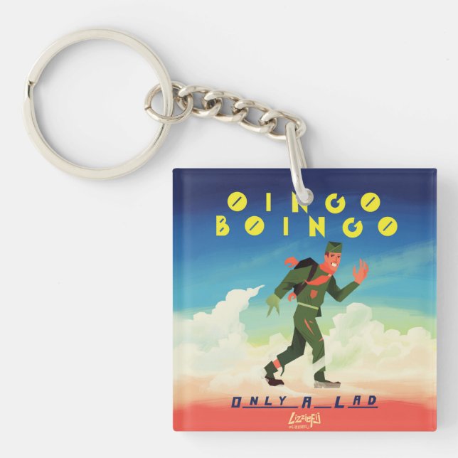 Oingo Boingo only a lad keychain (Front)