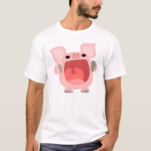 "OINK!!!" Cute Cartoon Pig Children T-shirt