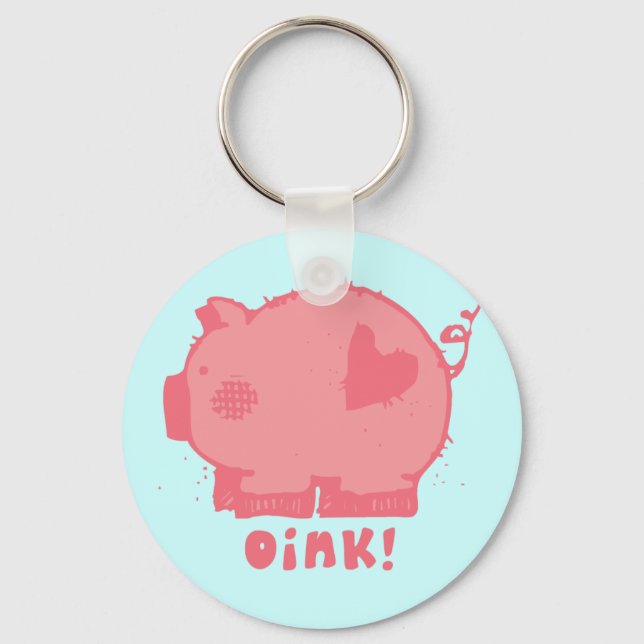 oink! key ring (Front)