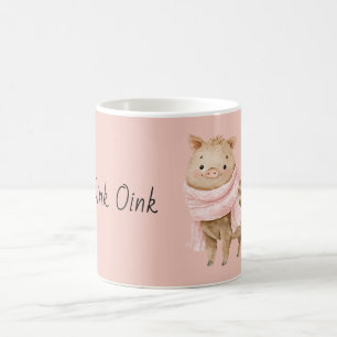 Oink Oink Pig Coffee Mug