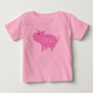 Oink Pink Pig Tshirts and Gifts