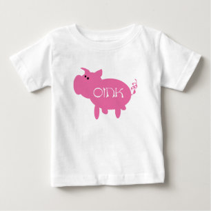 Oink Pink Pig Tshirts and Gifts