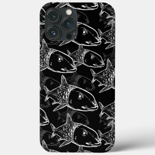 Oio - Hawaiian bonefish print pattern iPhone 13 Pro Max Case