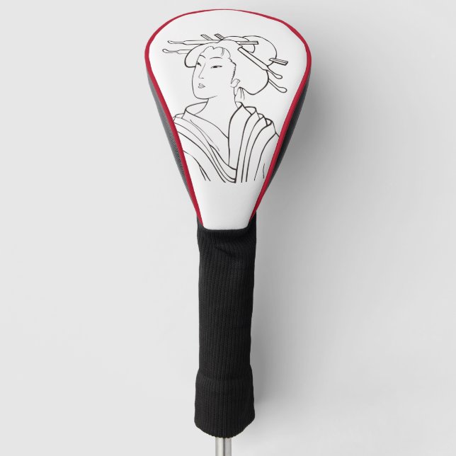 Oiran Golf Head Cover (Front)