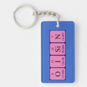 Oisin periodic table name keyring