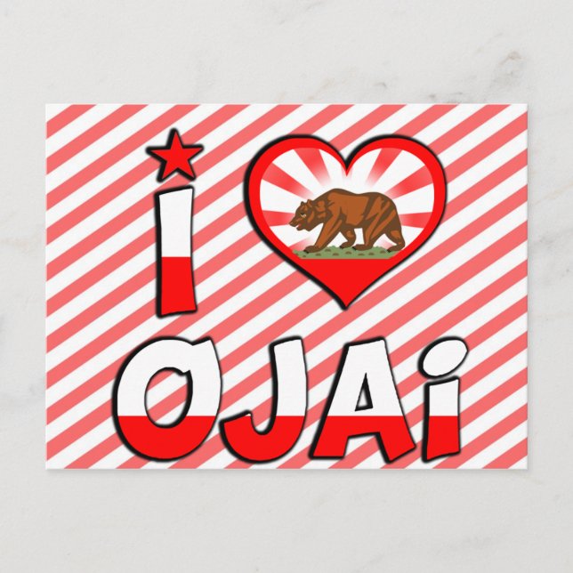 Ojai, CA Postcard (Front)