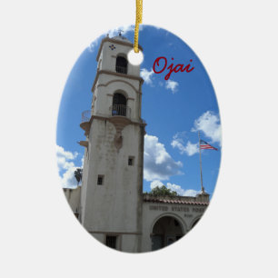 Ojai, California Ceramic Tree Decoration