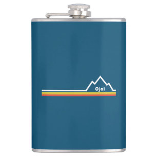 Ojai California Hip Flask