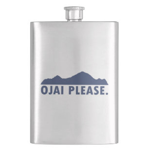 Ojai California Please Hip Flask