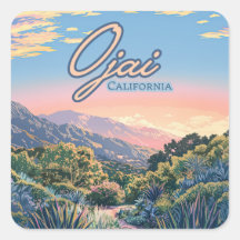 Ojai California Topa Topa Mountains Landscape