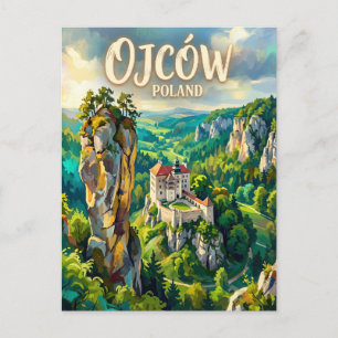 Ojców National Park Poland Postcard