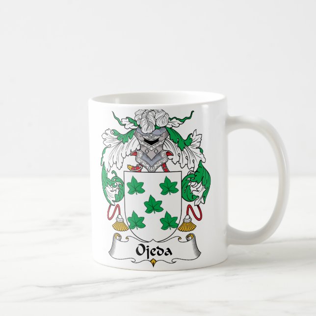 Ojeda Family Crest Coffee Mug (Right)