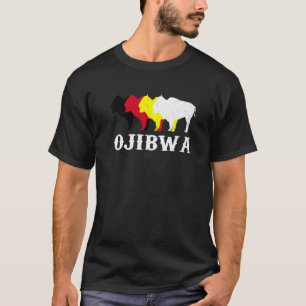 Ojibwa Anishinaabeg People Native American Medicin T-Shirt