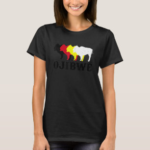 Ojibwe Anishinaabeg Ojibwa Native American Medicin T-Shirt
