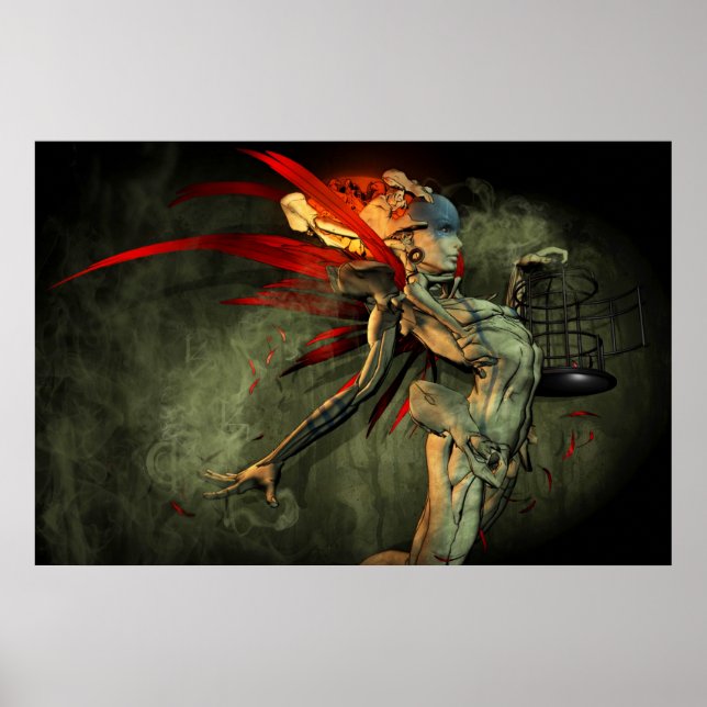 Ojibwe Asabikeshiinh Poster (Front)