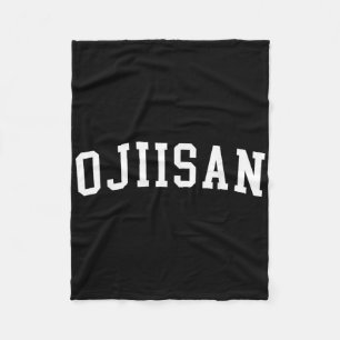 Ojiisan _2 fleece blanket