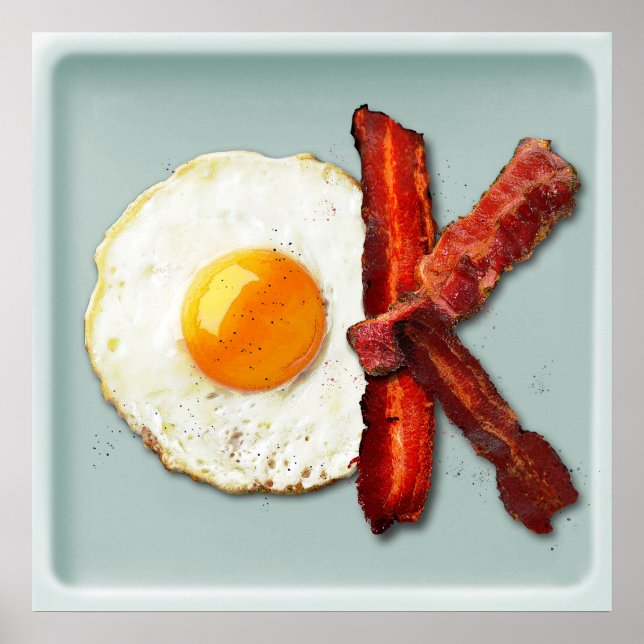 OK bacon and egg  Poster (Front)