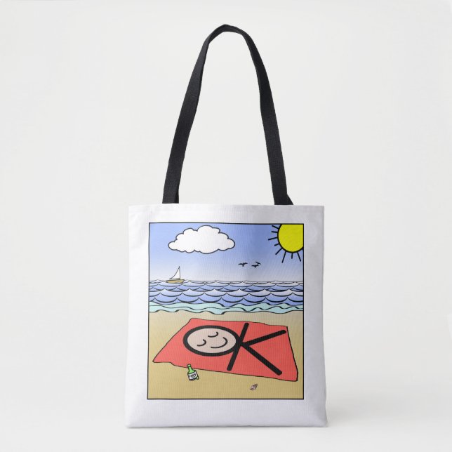 OK beach bag (Front)