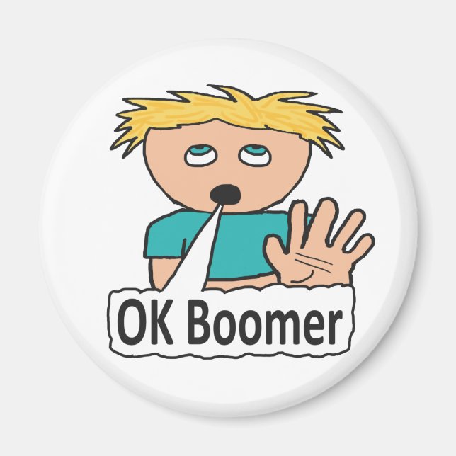 OK Boomer Magnet (Front)