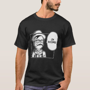 Ok Boomer Saitama anime manga funny meme T-Shirt