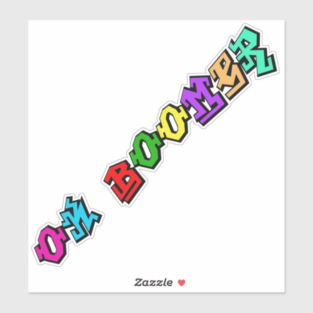 OK Boomer Vinyl Sticker (Sheet)