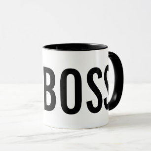 OK BOSS funny coffee mug gift for employee